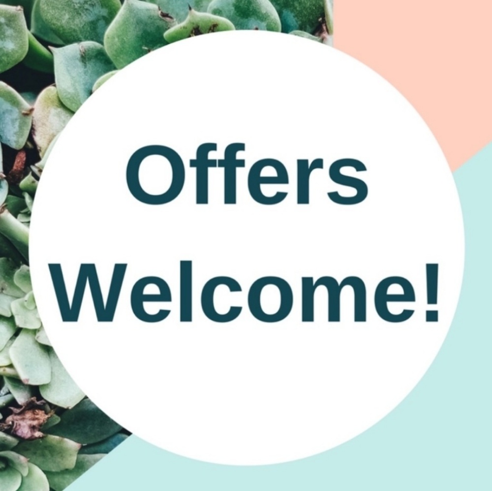 Offers Welcome!